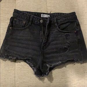 Zara high waisted shorts